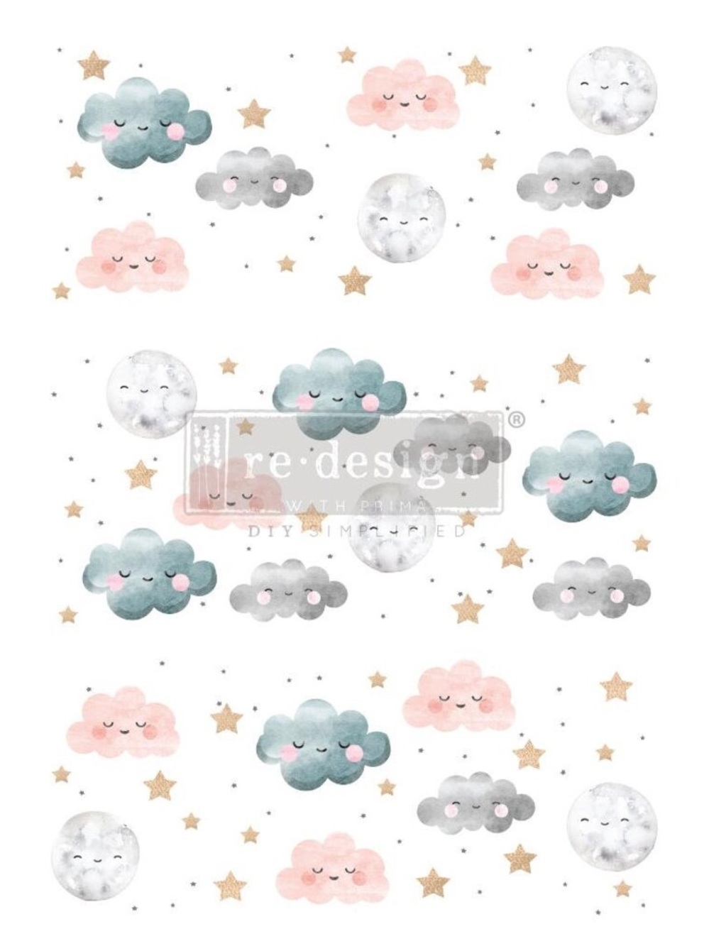 Redesign with Prima Decor Transfer | SWEET LULLABY | 24” x 35”